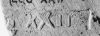 12 - tegula, Stempel der legio XXII Primigenia, Flörsheimer Gruppe, Boppard Typ 2
